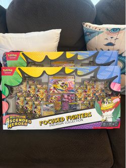Ascended Heroes Focused Fighters collection
