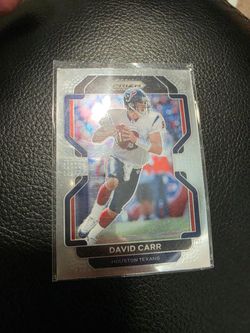 David Carr Prizm Texans PANINI NFL SPORTS CARD!