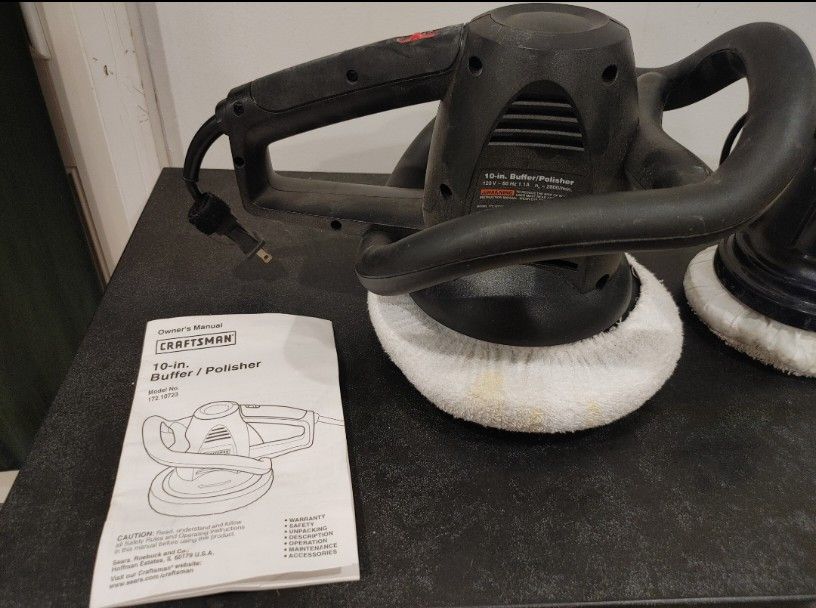 Craftsman 10-inch Buffer/Polisher (MSRP: $70)