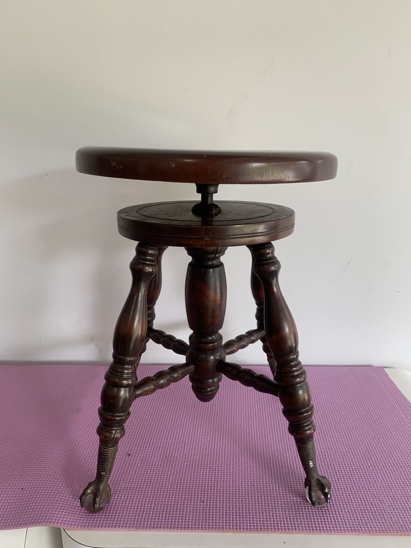 Vintage Piano Stool