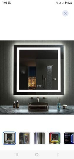 32x32 Bathroom LED Mirror