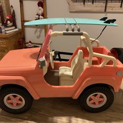 Our Generation Pink Jeep  And RV 