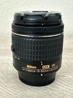 Nikon AF-P DX NIKKOR 18-55mm f/3.5-5.6G VR Lens