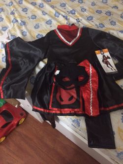 3-5 year old kitty ninja dress