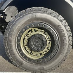 17” Black Rhino Rims (set of 5) 