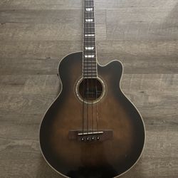 Ibanez Acoustic Bass + 25w Fender Amp 