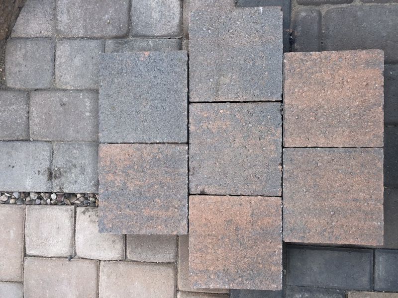 9x9 Sedona Blend Belgard Pavers