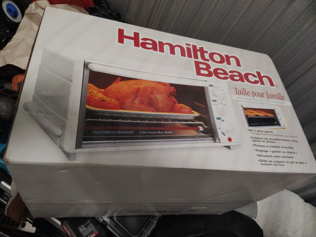 Hamilton Beach Toaster Oven Only $75