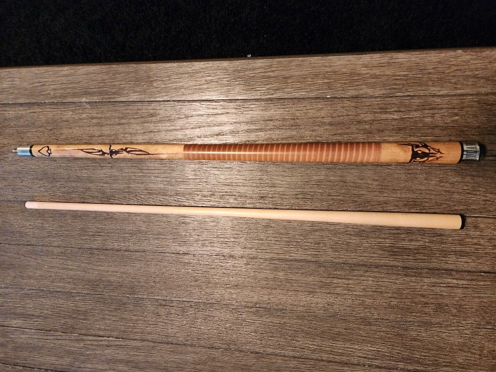 Outlaw OL42 Cue Cattle Skull