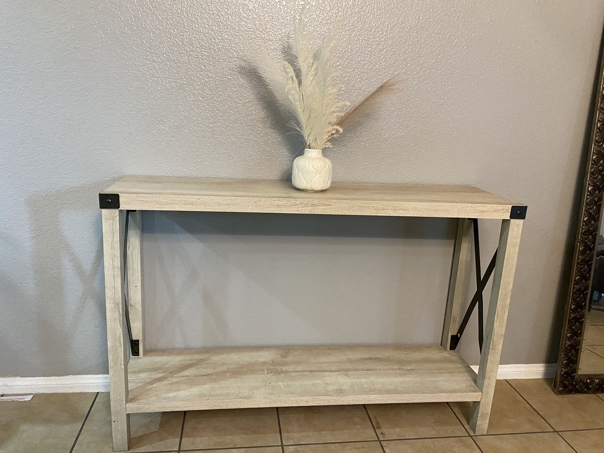 Wood Console Table 