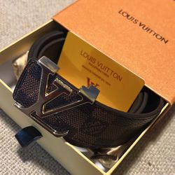 LOUIS VUITTON BROWN BELT 
