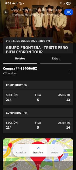Grupo frontera tickets