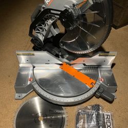 RIDGID 12” Dual Bevel MITER SAW