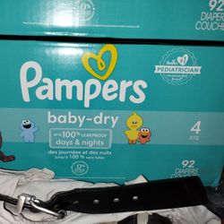 Pampers Size 4s And Size 6s