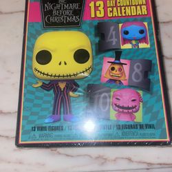nightmare before christmas  calender