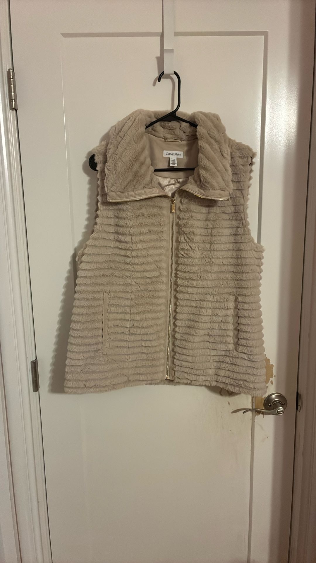 Calvin Klein Faux Fur Vest