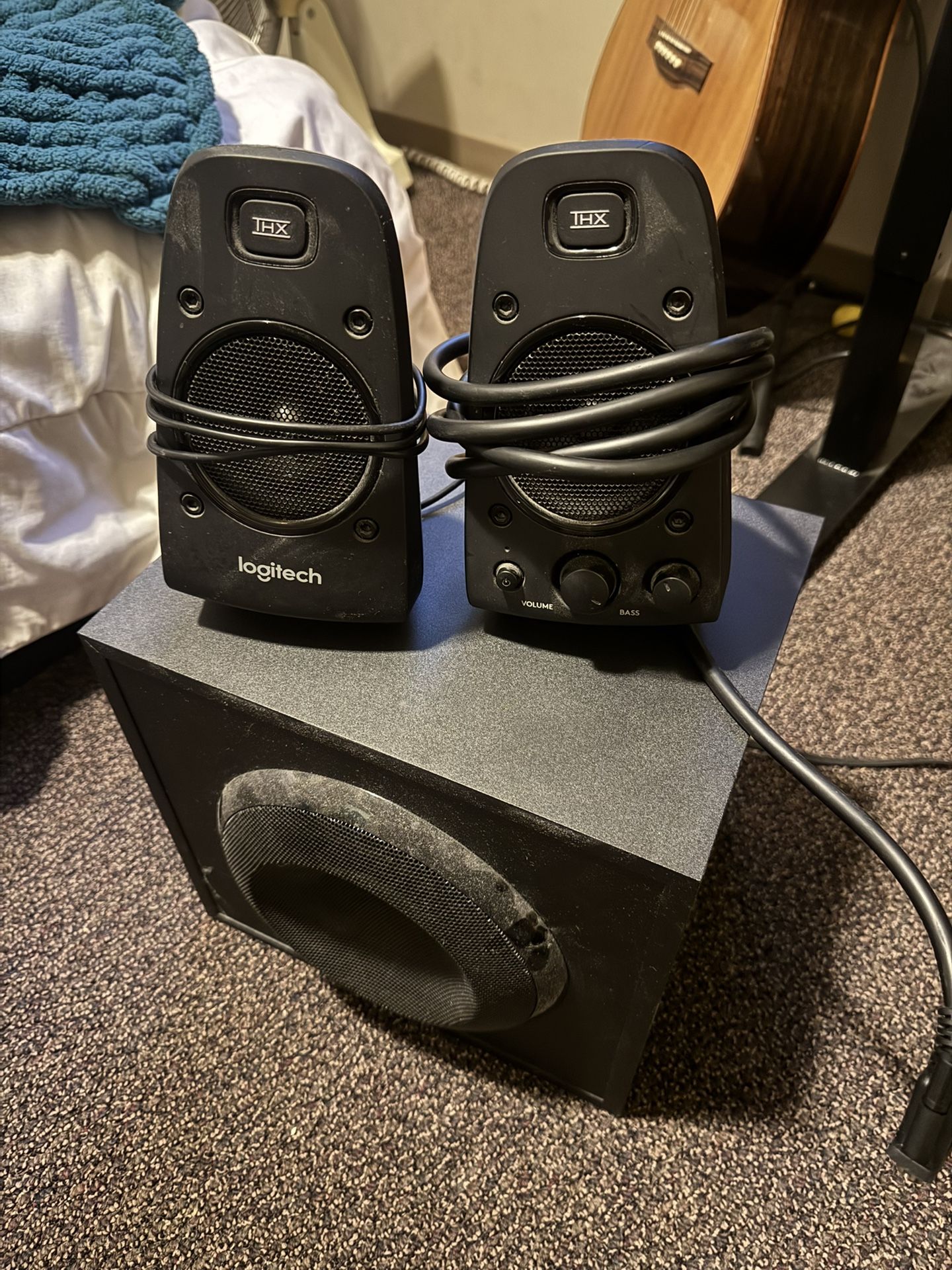 Logitech speaker setup