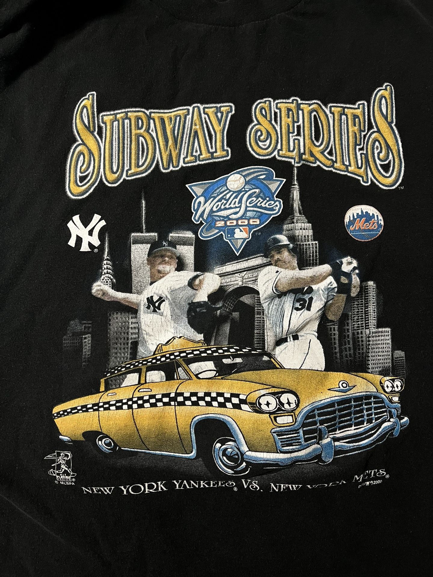 Vintage New York Yankees New York Mets 2000 Subway Series Shirt