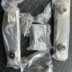 Trilenniam Multi Point Handle Set By Endura Brushed Nickel