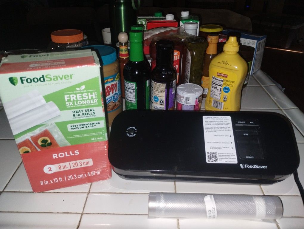 Food Saver With Rolls $50