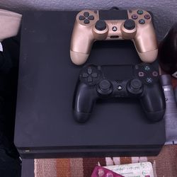 Ps4 Slim With Two Controllers And Cod