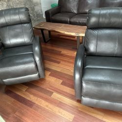 Leather Rocking Chairs