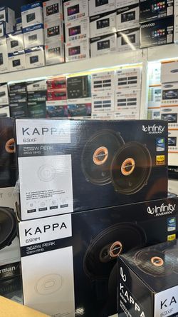 Infinity Kappa 63XF Kappa series 6-1/2” 2- Way Car Speakers