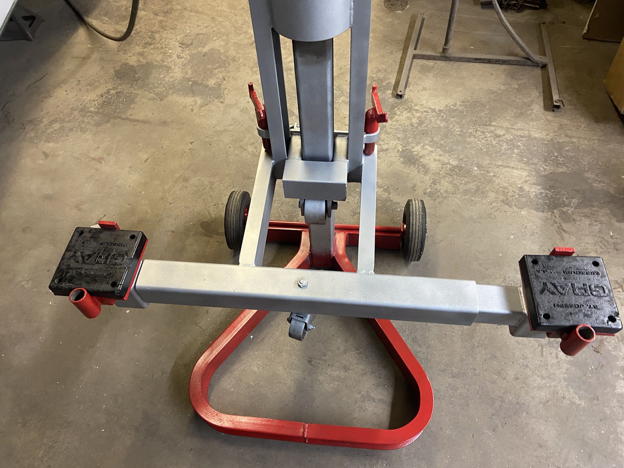 Gray PortaMatic BF-100 Air Lift Pneumatic Jack