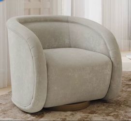 Henredon Aspen Hill Fabric Swivel Chair