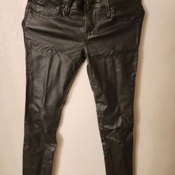 Leather Black Pants 