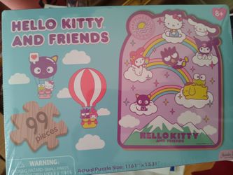 Hello Kitty and Friends 99-Piece Jigsaw Puzzle
