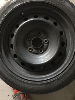 5 Lug Steelies* (cane From A Civic)