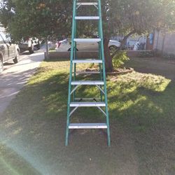 Werner 8 Foot Folding Ladder 