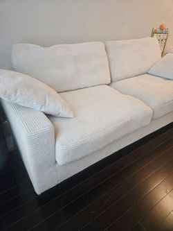 Aspen Beige 86'' Sofa