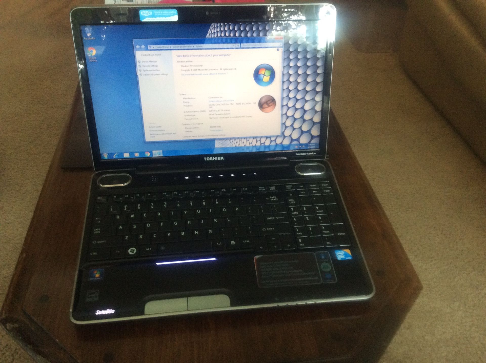 Toshiba satellite A505-S6980