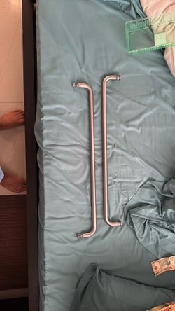 Shower glass door handles