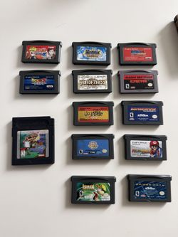 GBA Japanese And US Games 