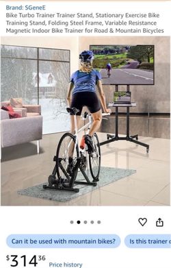 SGeneE Magnetic Indoor Bike Trainer Stand