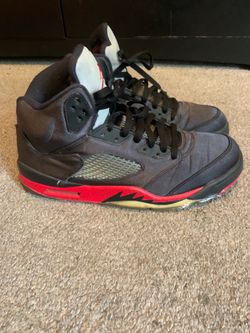 Size 11.5 Men Jordan 5 Retro Satin Bred