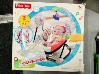 Fisher Price Luv You Zoo Swing And Seat