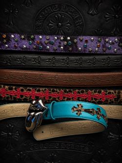 Chrome Hearts Tongue Belt