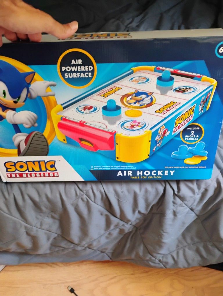 Sonic The Hedgehog Air Hockey Table