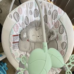 Fisher Price Deluxe Baby Bouncer