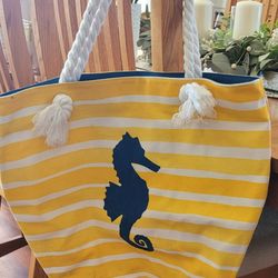 Cute Cotton Beach Bag ⛱️ 