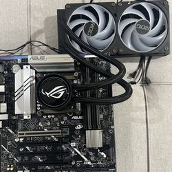 CPU/motherboard/liquid cooler