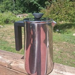 Stainless Steel Bodum French Press Coffee Maker