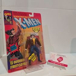 Marvel Comics X-Men Street Clothes Wolverine Figurine 7th Edition