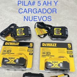 $ 70 PRECIO FIJO CADA PAQUETE PILA # 5 AH Y SU CARGADOR 