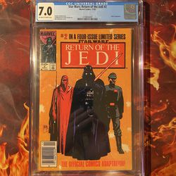 1983 Star Wars: Return Of The Jedi #2 (CGC 7.0)