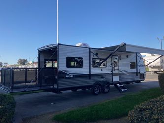 2022 Jayco Jay Flight SLX 265TH light weight toy hauler travel trailer camper Rv